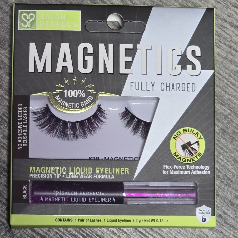 4 Pair Lot - Magnetics Fully Charged Eye Lashes Salon Perfrect - Picture 2 of 3